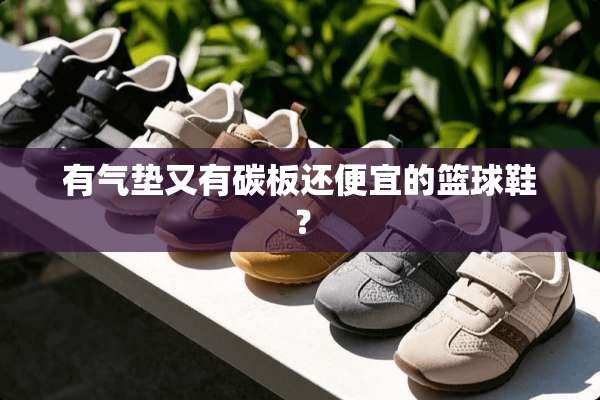 有气垫又有碳板还便宜的篮球鞋？