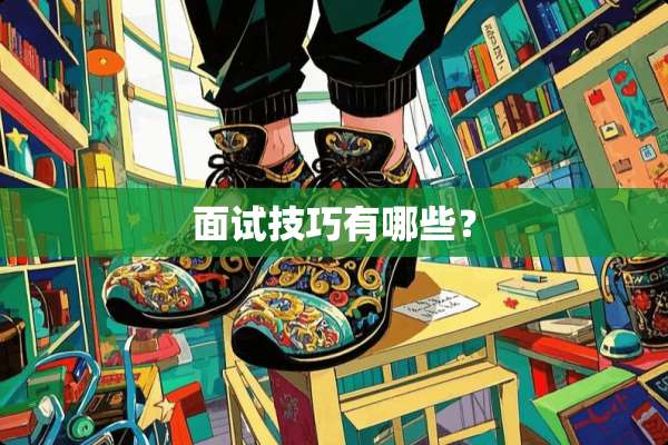面试技巧有哪些？
