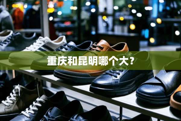 重庆和昆明哪个大？