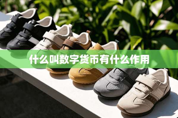 什么叫数字货币有什么作用