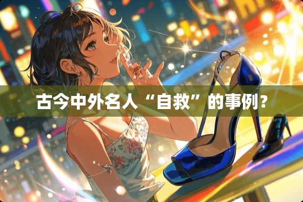 古今中外名人“自救”的事例？