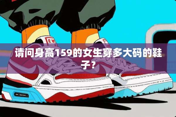 请问身高159的女生穿多大码的鞋子？