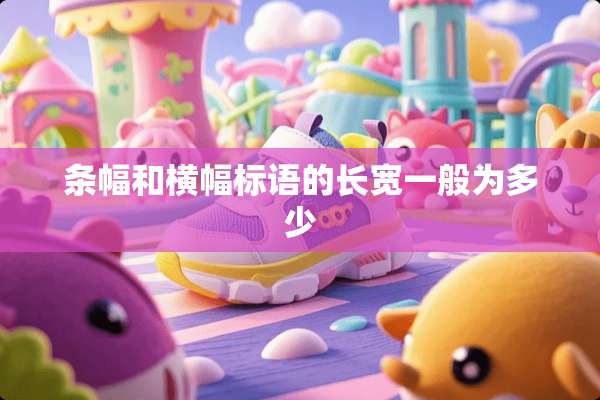 条幅和横幅标语的长宽一般为多少