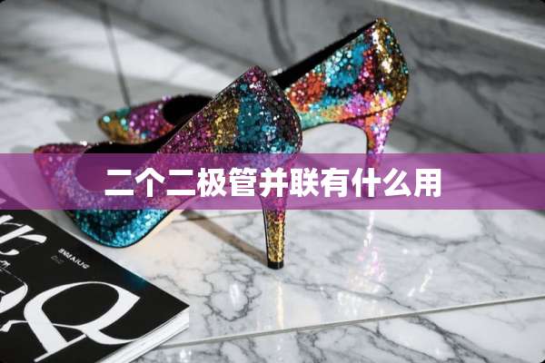 二个二极管并联有什么用