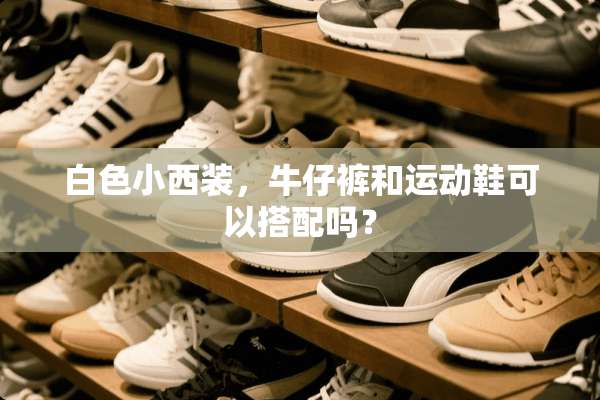白色小西装，牛仔裤和运动鞋可以搭配吗？
