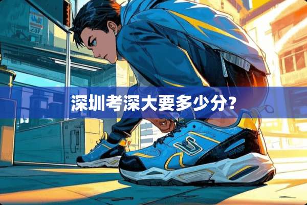 深圳考深大要多少分？