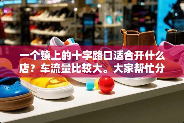 一个镇上的十字路口适合开什么店？车流量比较大。大家帮忙分析下，谢谢？