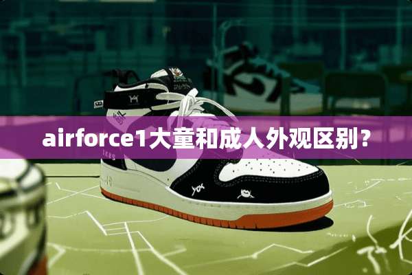 airforce1大童和**外观区别？