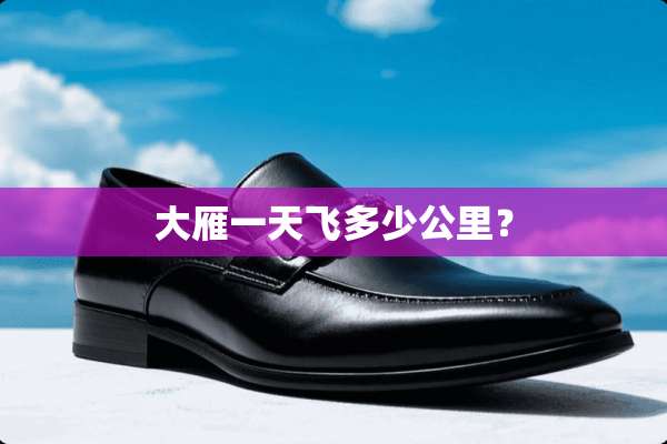 大雁一天飞多少公里？