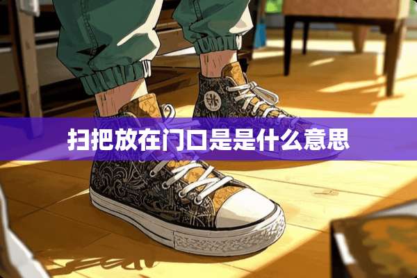 扫把放在门口是是什么意思