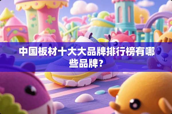 中国板材十大大品牌排行榜有哪些品牌？