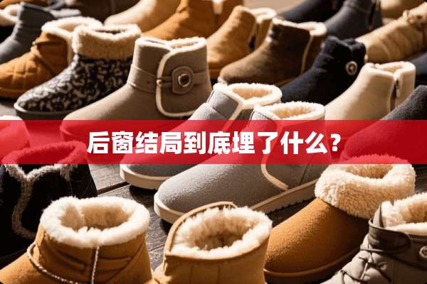 后窗结局到底埋了什么？