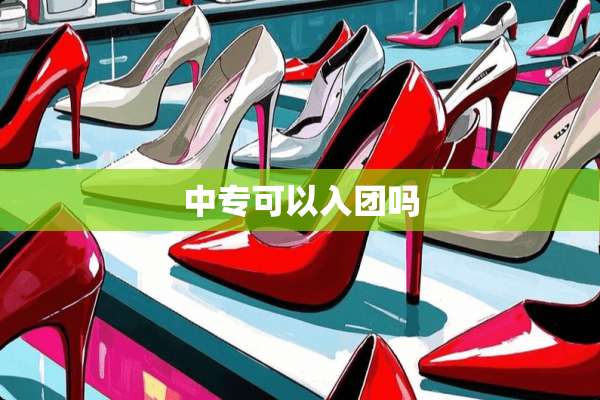 中专可以入团吗