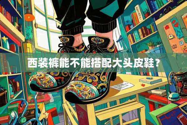 西装裤能不能搭配大头皮鞋？