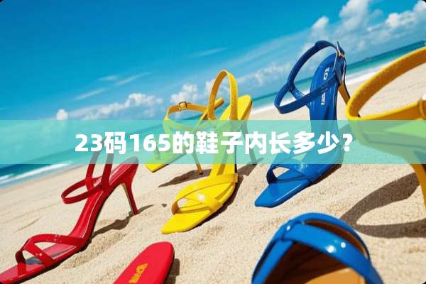 23码165的鞋子内长多少？