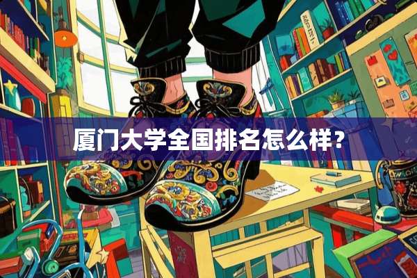 厦门大学全国排名怎么样？