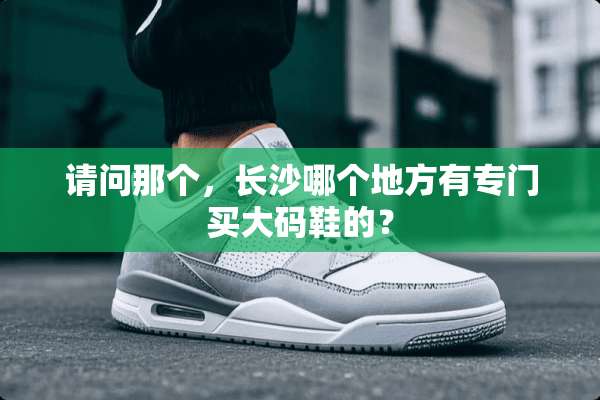 请问那个，长沙哪个地方有专门买大码鞋的？