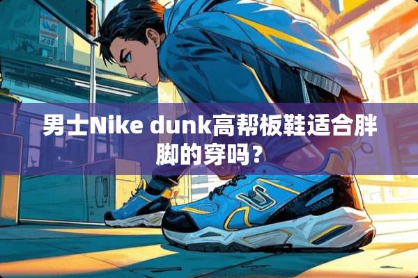 男士Nike dunk高帮板鞋适合胖脚的穿吗？