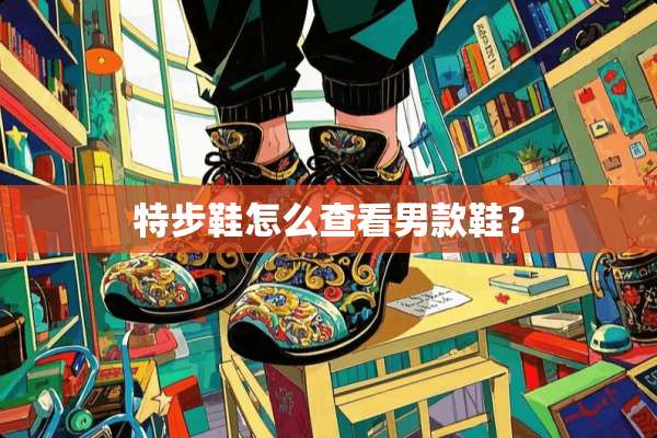 特步鞋怎么查看男款鞋？