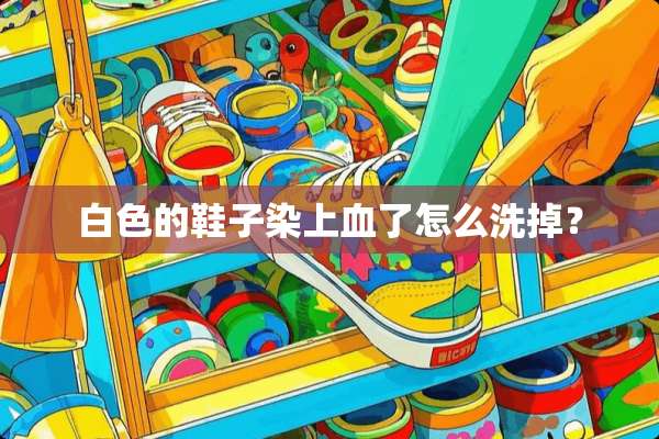 白色的鞋子染上血了怎么洗掉？