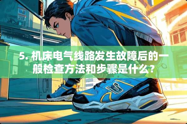 5. 机床电气线路发生故障后的一般检查方法和步骤是什么？
