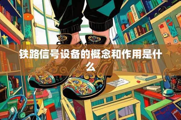 铁路信号设备的概念和作用是什么