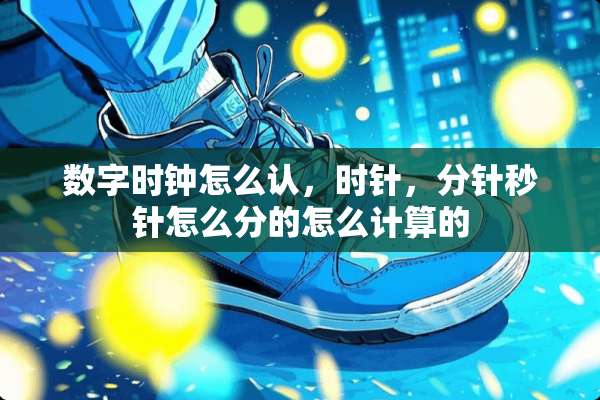 数字时钟怎么认，时针，分针秒针怎么分的怎么计算的
