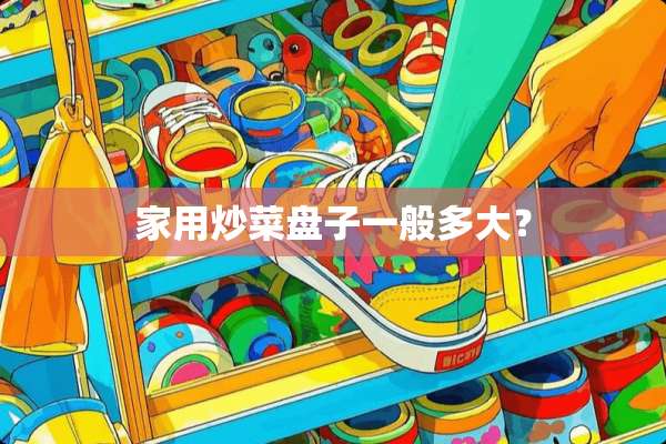 家用炒菜盘子一般多大？