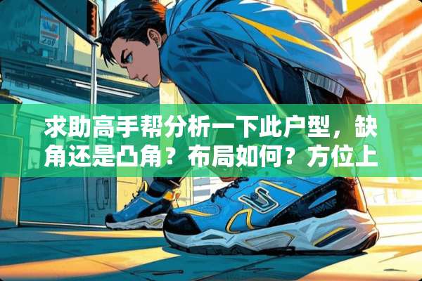 求助高手帮分析一下此户型，缺角还是凸角？布局如何？方位上北下南，西面有江