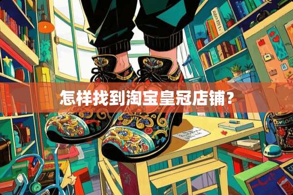 怎样找到淘宝皇冠店铺？