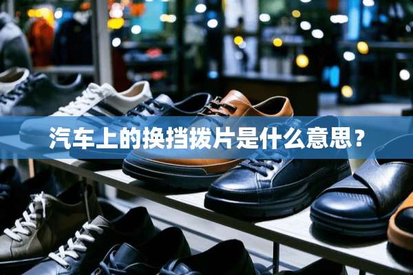 汽车上的换挡拨片是什么意思？