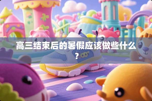 高三结束后的暑假应该做些什么？