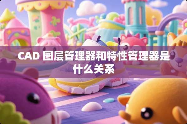 CAD 图层管理器和特性管理器是什么关系