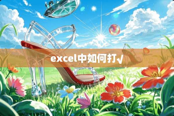 excel中如何打√