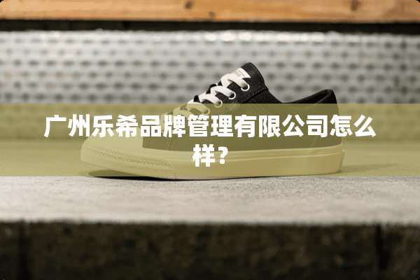 广州乐希品牌管理有限公司怎么样？