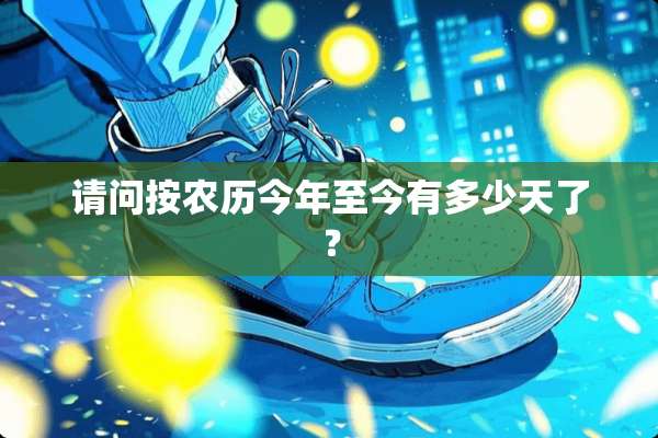 请问按农历今年至今有多少天了？