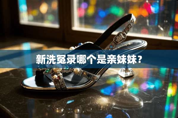 新洗冤录哪个是亲妹妹？