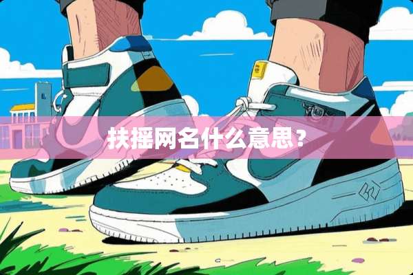 扶摇网名什么意思？