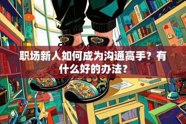 职场新人如何成为沟通高手？有什么好的办法？