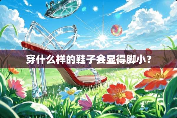 穿什么样的鞋子会显得脚小？