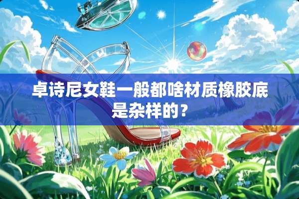 卓诗尼女鞋一般都啥材质橡胶底是杂样的？