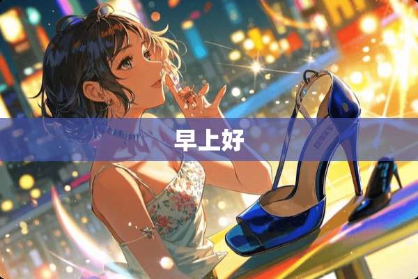 早上好