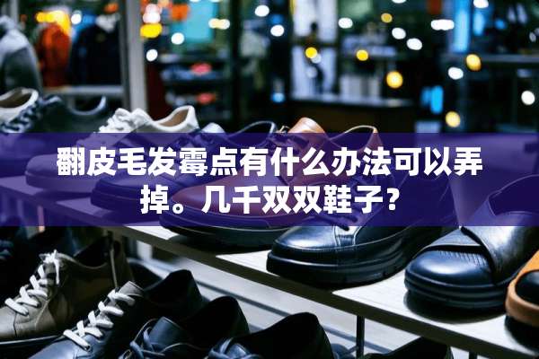翻皮毛发霉点有什么办法可以弄掉。几千双双鞋子？
