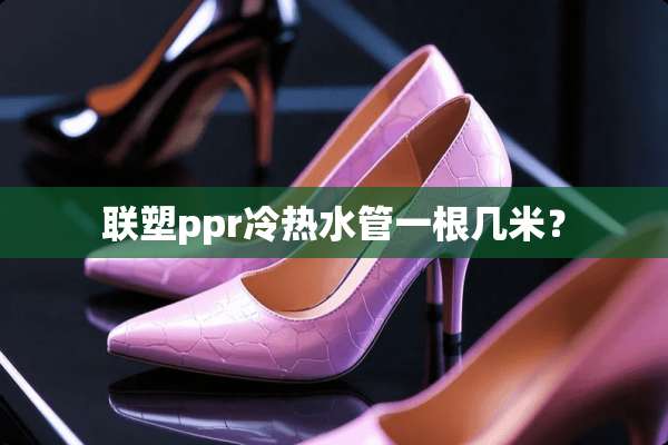 联塑ppr冷热水管一根几米？