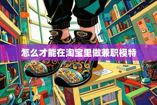 怎么才能在淘宝里做兼职模特