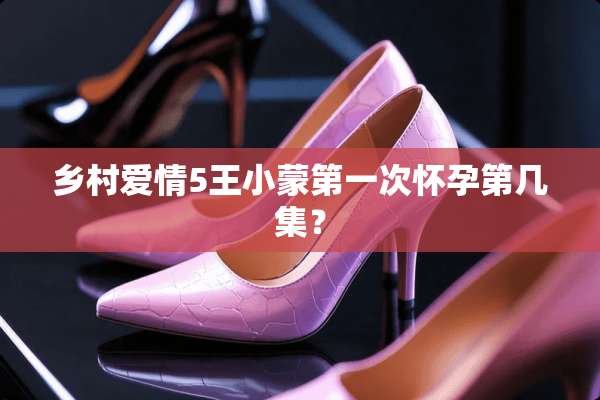 乡村爱情5王小蒙第一次怀孕第几集？