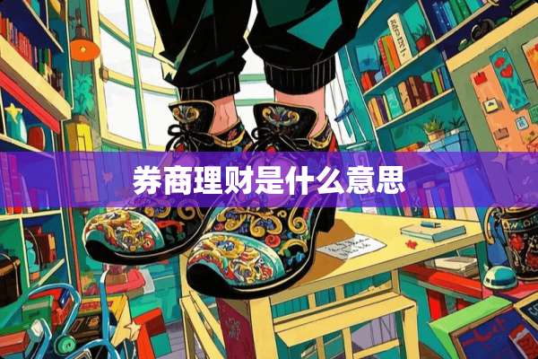 券商理财是什么意思