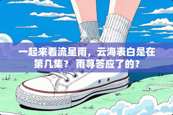 一起来看流星雨，云海表白是在第几集？ 雨荨答应了的？