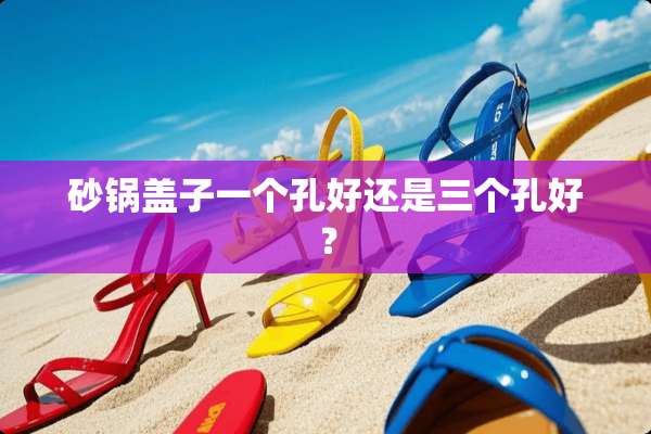 砂锅盖子一个孔好还是三个孔好？