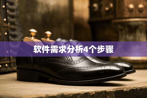 软件需求分析4个步骤